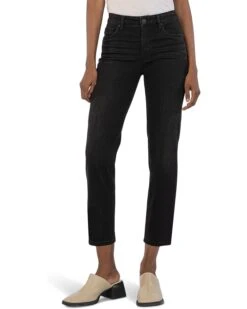 KUT from the Kloth Rachael High-Rise Fab Ab Mom Jeans -Wear Style Shop 616ASMRRXL. AC SR736920