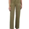 KUT from the Kloth MEG HIGH RISE WIDE LEG -FRONT PATCH POCKETS WITH BRAID | Jeans