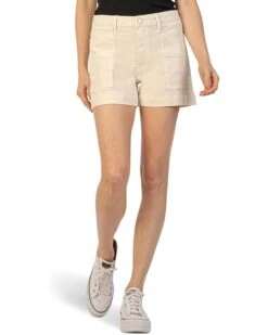 KUT from the Kloth Jane High-Rise Shorts W/ Pork Chop Pockets