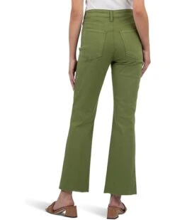 KUT from the Kloth Kelsey High-Rise Fab AB Ankle Flare With Raw Hem | Jeans -Wear Style Shop 61Mb54J6s4L. AC SR736920