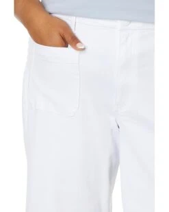 KUT from the Kloth Plus Size Meg High-Rise Wide Leg with Patch Pockets Reg Hem in Optic White | Jeans -Wear Style Shop 61OjORqNrOL. AC SR736920