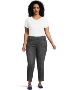 KUT from the Kloth Plus Size Reese High Rise Fab Ab Ankle Straight in Create | Jeans -Wear Style Shop 61SSmsLsFWL. AC SR736920