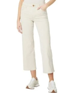 KUT from the Kloth Charlotte High-Rise-Fab Ab-Culottes In Ecru | Jeans