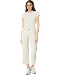 KUT from the Kloth Charlotte High-Rise-Fab Ab-Culottes In Ecru | Jeans -Wear Style Shop 61YT CDvdOL. AC SR736920