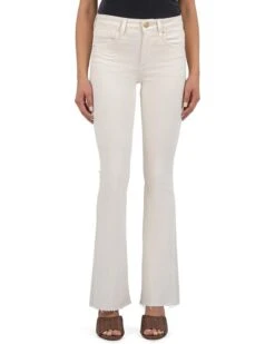 KUT from the Kloth Stella High Rise Flare With Raw Hem | Jeans