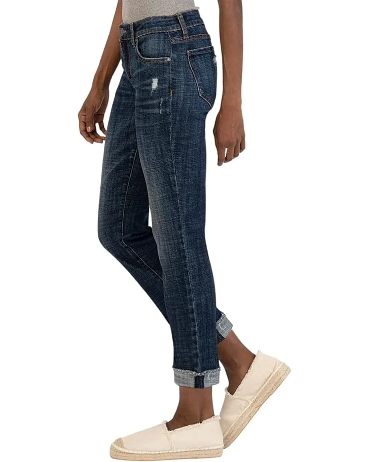 KUT from the Kloth Amy Crop Straight Leg in Prestigious | Jeans 2 KUT from the Kloth Amy Crop Straight Leg in Prestigious | Jeans - Image 2