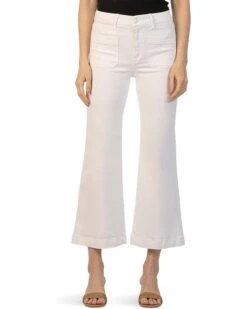 KUT from the Kloth Meg High Rise Wide Leg With Patch Packets | Jeans