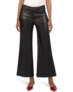 KUT from the Kloth Meg High Rise Fab Ab Wide Leg Wide Hem | Jeans