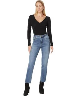 KUT from the Kloth Rachael High Rise Fab Ab Mom Raw Hem Long Inseam | Jeans -Wear Style Shop 61q7N44 U7L. AC SR736920