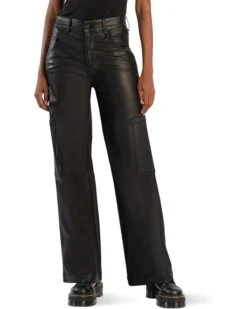 KUT from the Kloth Jodi High Rise Fab Ab Wide Legslash Frt Carpenter | Jeans