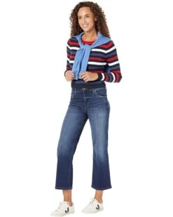 KUT from the Kloth Charlotte High-Rise Fab AB Culottes in Resolved | Jeans -Wear Style Shop 71 448y8IzL. AC SR736920