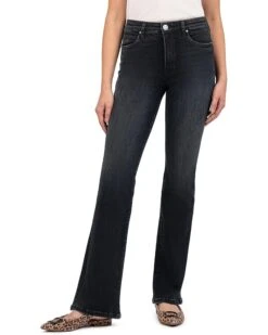 KUT from the Kloth Ana High-Rise Fab Ab Flare In Symphony | Jeans