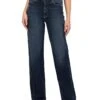 KUT from the Kloth Sienna High-Rise Wide Leg Five-Pocket In Feelings | Jeans