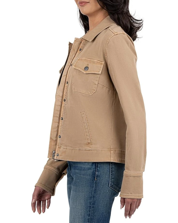 KUT from the Kloth Amanda Boxy Jacket Front Flap Pockets Front Flap Welt Pockets | Coats & Outerwear 2 KUT from the Kloth Amanda Boxy Jacket Front Flap Pockets Front Flap Welt Pockets | Coats & Outerwear - Image 2