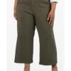 KUT from the Kloth Plus Size Topaz-Wide Leg Pant W/Porkchop Pockets | Jeans
