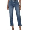 KUT from the Kloth Elizabeth High Rise Fab Ab Straight Leg | Jeans