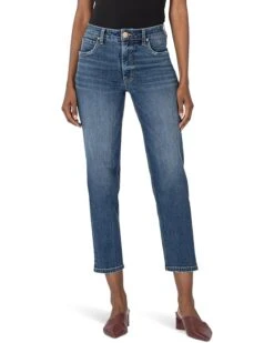 KUT from the Kloth Elizabeth High Rise Fab Ab Straight Leg | Jeans