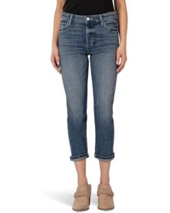 KUT from the Kloth Elizabeth Slouchy Boyfriend Hiddden Btn | Jeans