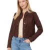 KUT from the Kloth Matilda - Crop Trucker Jacket W/Patch Pockets | Coats & Outerwear