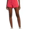 KUT from the Kloth Jane High-Rise Shorts W/ Fray Hem