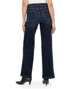 KUT from the Kloth Jean High-Rise Wide Leg Clean Hem In Fortitude | Jeans -Wear Style Shop 71DmhqgemeL. AC SR736920