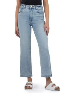 KUT from the Kloth MELISSA HIGH RISE STRAIGHT LEG -BASIC BACK POCKETS | Jeans