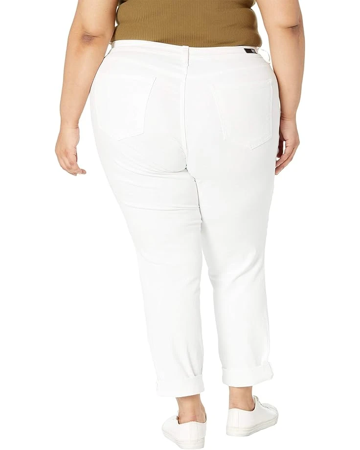 KUT from the Kloth Plus Size Catherine Boyfriend in Optic White | Jeans 2 KUT from the Kloth Plus Size Catherine Boyfriend in Optic White | Jeans - Image 2