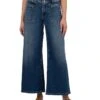 KUT from the Kloth MEG HIGH RISE-WIDER WAISTBAND WITH FRONT PATCH POCKETS | Jeans