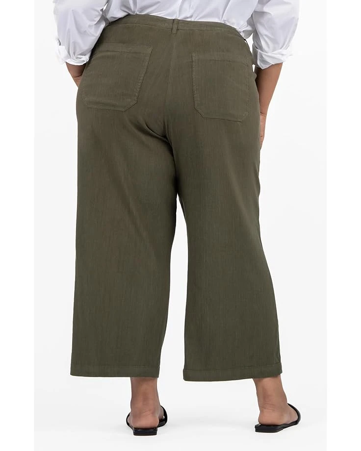 KUT from the Kloth Plus Size Topaz-Wide Leg Pant W/Porkchop Pockets | Jeans 2 KUT from the Kloth Plus Size Topaz-Wide Leg Pant W/Porkchop Pockets | Jeans - Image 2