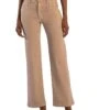 KUT from the Kloth Jodi High-Rise Wide Leg-Slash Pockets-Back Basic Pocket In Stone | Jeans