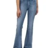 KUT from the Kloth Stella High Rise Fab Ab Flare Released Hem | Jeans