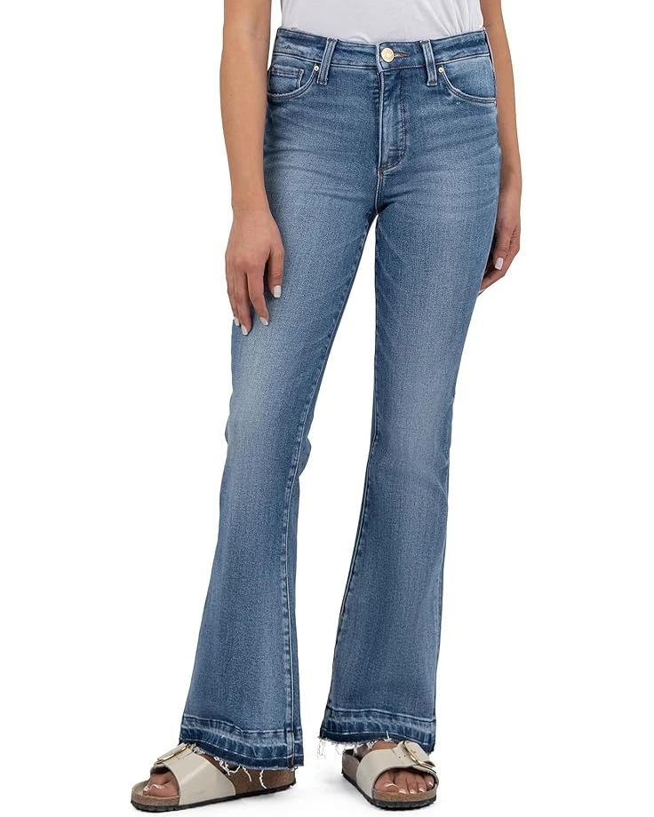KUT from the Kloth Stella High Rise Fab Ab Flare Released Hem | Jeans 1 KUT from the Kloth Stella High Rise Fab Ab Flare Released Hem | Jeans