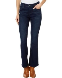 KUT from the Kloth Petite Natalie Mid Rise Flare | Jeans