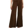 KUT from the Kloth Meg High Rise Fab Ab Wide Leg Raw Hem-Long Inseam | Pants