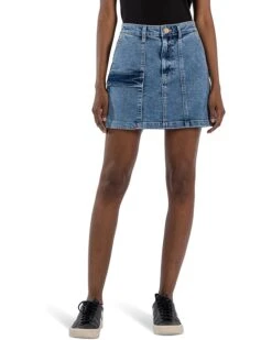 KUT from the Kloth Zoe Skirt Seam At Frt-Slash Pkt Slong Rt Btm Pkts | Skirts