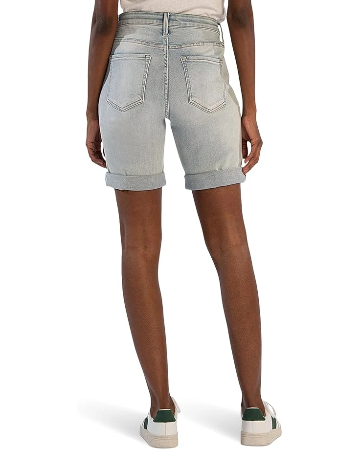 KUT from the Kloth Catherine Boyfriend Roll-Up Shorts- Regular Hem 2 KUT from the Kloth Catherine Boyfriend Roll-Up Shorts- Regular Hem - Image 2