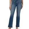 KUT from the Kloth KELSEY HIGH RISE FLARE -WIDE FAKE WELT | Jeans