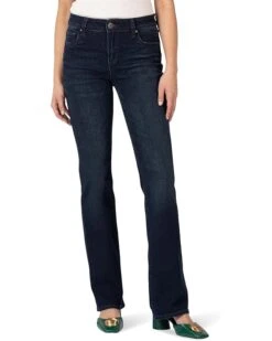KUT from the Kloth Natalie Mid Rise Flare | Jeans