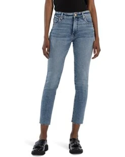KUT from the Kloth Reese High Rise Fab Ab Ankle Straight Raw Hem | Jeans -Wear Style Shop 71qYeOvJXmL. AC SR736920