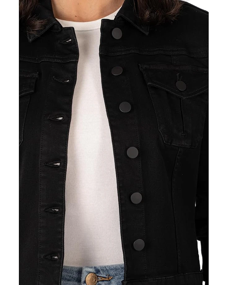 KUT from the Kloth Julia Crop Jacket with Drop Shoulder Regular Waistband | Coats & Outerwear 3 KUT from the Kloth Julia Crop Jacket with Drop Shoulder Regular Waistband | Coats & Outerwear - Image 3