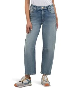 KUT from the Kloth Ashley High Rise Slouchy Barrel Straight Leg | Jeans
