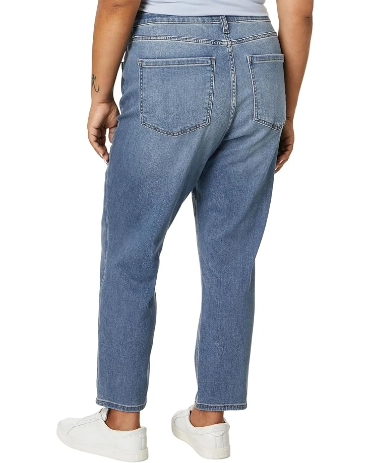 KUT from the Kloth Plus Size Naomi Girlfriend Ankle Straight Leg with Raw Hem in Converted | Jeans 2 KUT from the Kloth Plus Size Naomi Girlfriend Ankle Straight Leg with Raw Hem in Converted | Jeans - Image 2