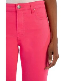 KUT from the Kloth Kelsey High-Rise Fab Ab Ankle Flare With Raw Hem In Lemon | Jeans 5 KUT from the Kloth Kelsey High-Rise Fab Ab Ankle Flare With Raw Hem In Lemon | Jeans -Wear Style Shop 81OEFT8ur L. AC SR736920