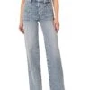 KUT from the Kloth Sienna High-Rise Wide Front Patch Pockets-Basic Back in Must | Jeans