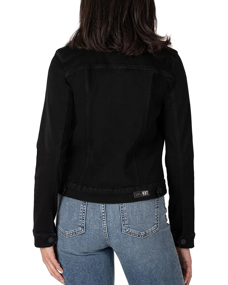 KUT from the Kloth Julia Crop Jacket with Drop Shoulder Regular Waistband | Coats & Outerwear 2 KUT from the Kloth Julia Crop Jacket with Drop Shoulder Regular Waistband | Coats & Outerwear - Image 2