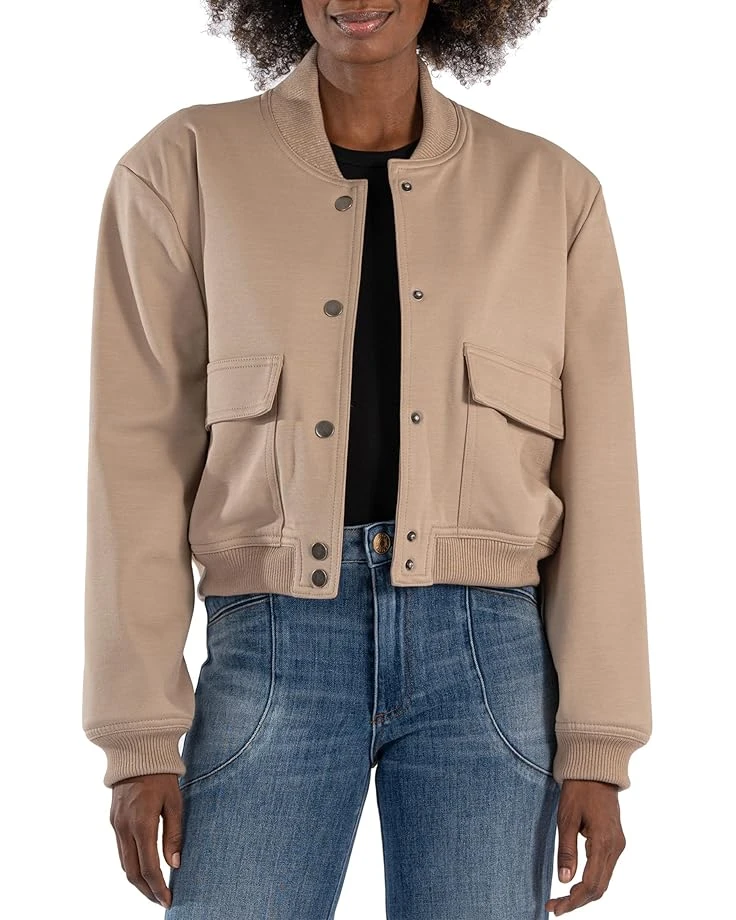 KUT from the Kloth Camilla Bomber Jacket with Flap Pockets | Coats & Outerwear 1 KUT from the Kloth Camilla Bomber Jacket with Flap Pockets | Coats & Outerwear