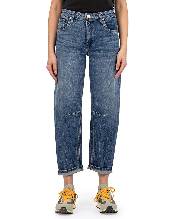 KUT from the Kloth Ashley High-Rise Slouchy Barrel Straight Leg In Dedication | Pants 1 KUT from the Kloth Ashley High-Rise Slouchy Barrel Straight Leg In Dedication | Pants