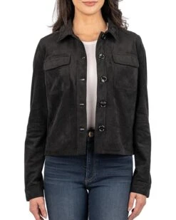 KUT from the Kloth Yara Button Front Jacket W/ Patch Pockets | Coats & Outerwear