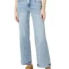 KUT from the Kloth Miller High-Rise Wide Legs-5 Pockets In Candescent | Jeans