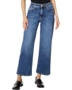 KUT from the Kloth Charlotte High Rise Culottes Wiyh Regular Hem | Jeans